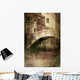 Vintage Shot Venetian Canal Wall Decal Design 1