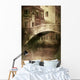Vintage Shot Venetian Canal Wall Decal Design 1