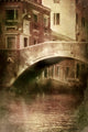 Vintage Shot Venetian Canal Wall Decal Design 1