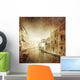 Vintage Photo Venetian Canal Wall Decal