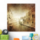 Vintage Photo Venetian Canal Wall Decal