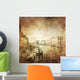 Vintage Photo Grand Canal Wall Decal