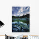 Karersee Lake and Dolomite Wall Decal Design 3