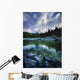 Karersee Lake and Dolomite Wall Decal Design 3