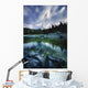 Karersee Lake and Dolomite Wall Decal Design 3