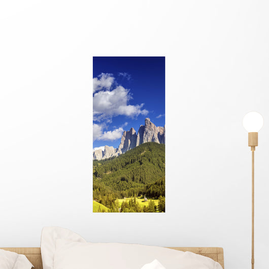 Dolomite Alps and Forest Wall Decal
