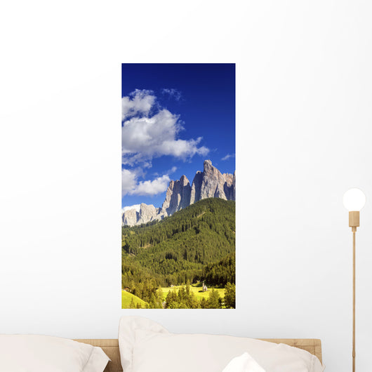 Dolomite Alps and Forest Wall Decal