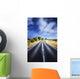 Asphalt Road against Tranquil Wall Decal