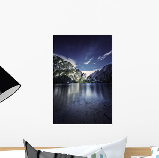 Lake Braies and Dolomite Wall Decal Design 1