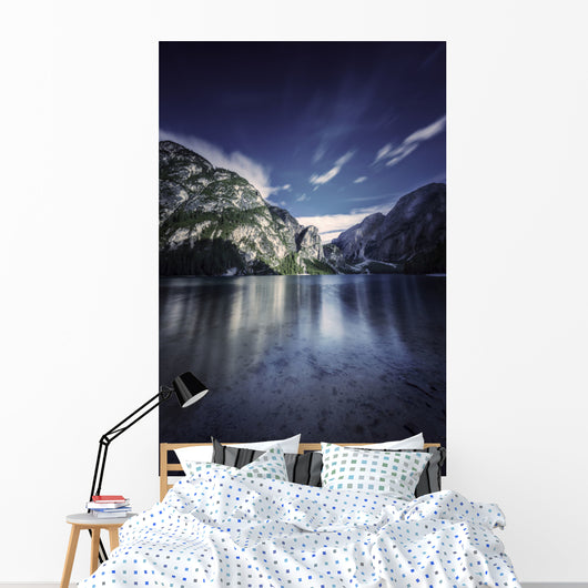 Lake Braies and Dolomite Wall Decal Design 1