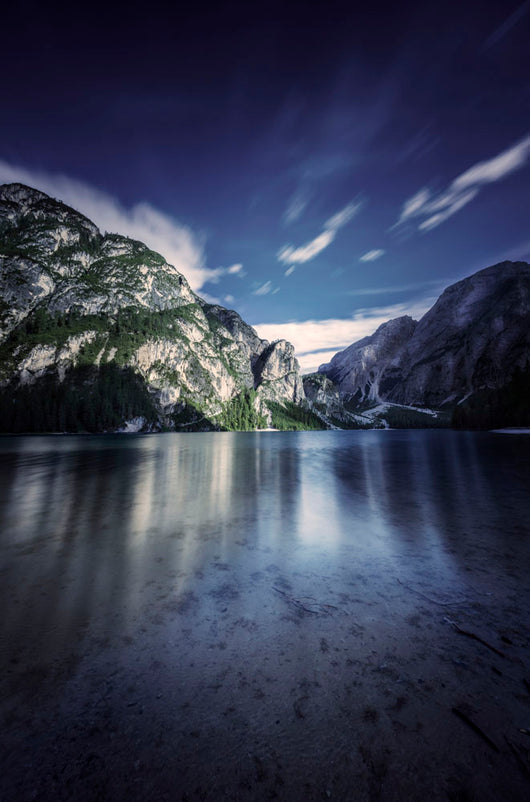 Lake Braies and Dolomite Wall Decal Design 1