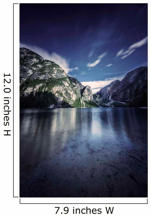 Lake Braies and Dolomite Wall Decal Design 1
