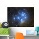 Pleiades Open Star Cluster Wall Decal