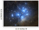 Pleiades Open Star Cluster Wall Decal
