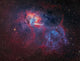 Sharpless 2-132 Emission Nebula Wall Decal Design 2