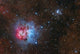 Trifid Nebula and Messier Wall Decal