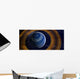 Ringed Blue Gas Giant Wall Decal