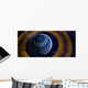 Ringed Blue Gas Giant Wall Decal