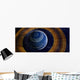 Ringed Blue Gas Giant Wall Decal