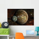 System Extraterrestrial Planets and Wall Decal