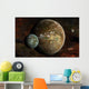 System Extraterrestrial Planets and Wall Decal
