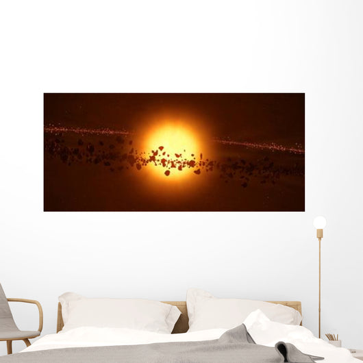 Young Star Circled Debris Wall Decal