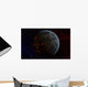 Artist's Concept Extraterrestrial Planet Wall Decal Design 3