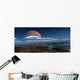 Moon Rises over Young Wall Decal