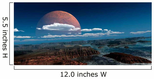 Moon Rises over Young Wall Decal
