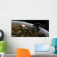 Space Station Orbits Terrestrial Wall Decal