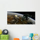 Space Station Orbits Terrestrial Wall Decal