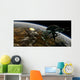 Space Station Orbits Terrestrial Wall Decal