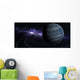 Artist's Concept Blue Ringed Wall Decal