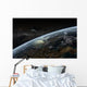 Space Station Orbits Hypothetical Wall Decal