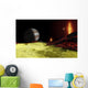Volcanic Activity Jupiter's Moon Wall Decal