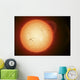 Illustration Sun with Visible Wall Decal