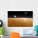 Saturn above Thick Atmosphere Wall Decal Design 1