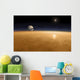 Saturn above Thick Atmosphere Wall Decal Design 1