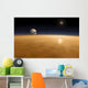 Saturn above Thick Atmosphere Wall Decal Design 1