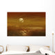 Saturn above Thick Atmosphere Wall Decal Design 2