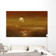 Saturn above Thick Atmosphere Wall Decal Design 2