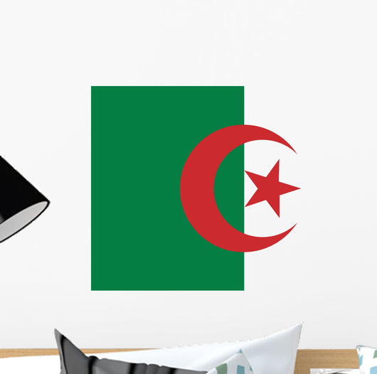Flag Algeria Wall Decal