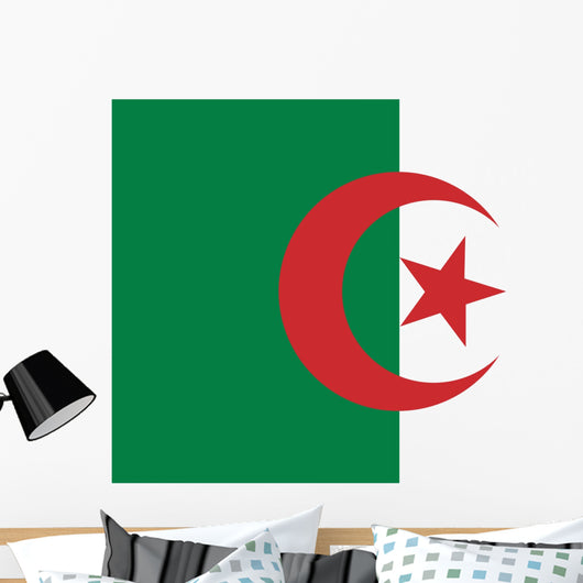 Flag Algeria Wall Decal