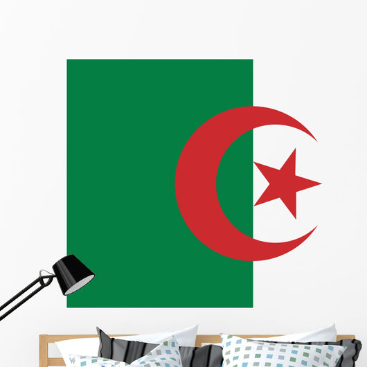 Flag Algeria Wall Decal