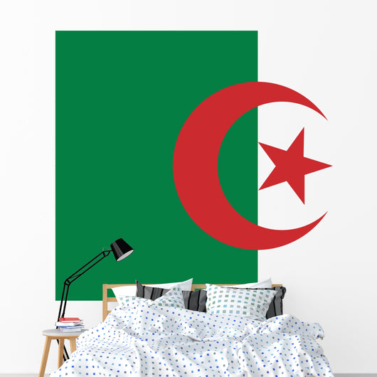 Flag Algeria Wall Decal