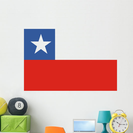 Flag Chile Wall Decal
