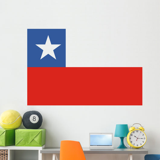 Flag Chile Wall Decal
