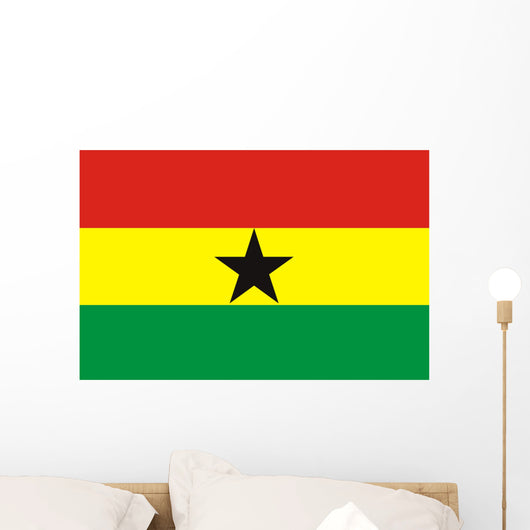 Flag Ghana Wall Decal
