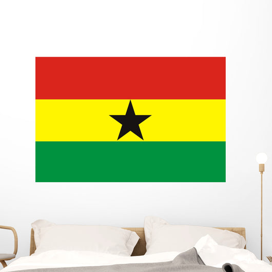 Flag Ghana Wall Decal