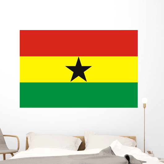 Flag Ghana Wall Decal